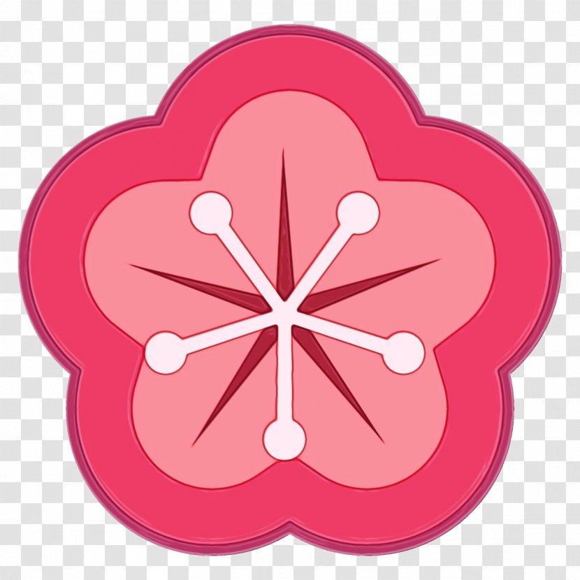 Pink Clock Home Accessories Heart Symbol - Magenta Transparent PNG