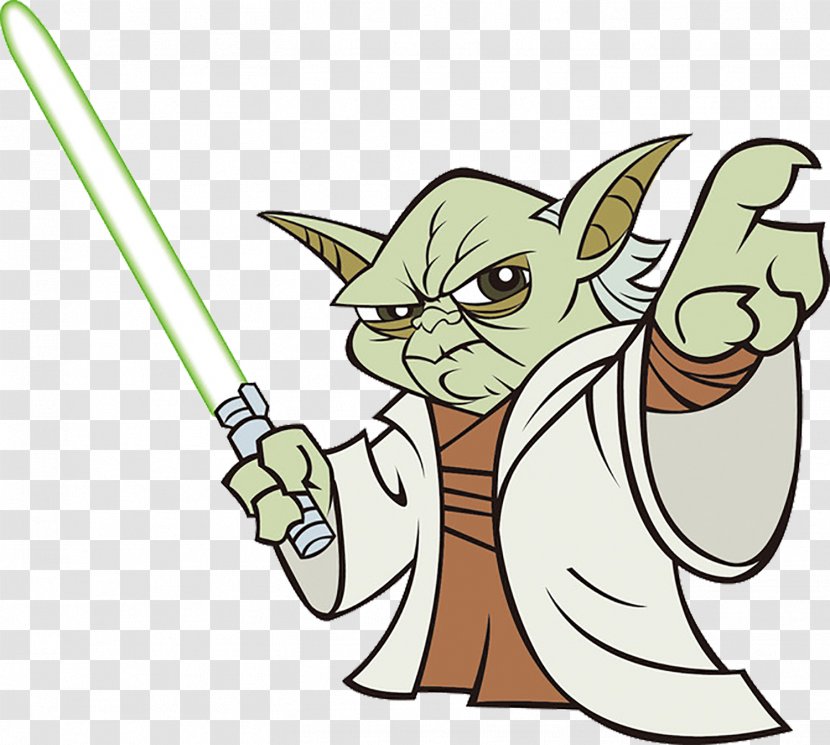 Yoda Logo Star Wars - Frame - Hand Painted Goblin Wizard Transparent PNG