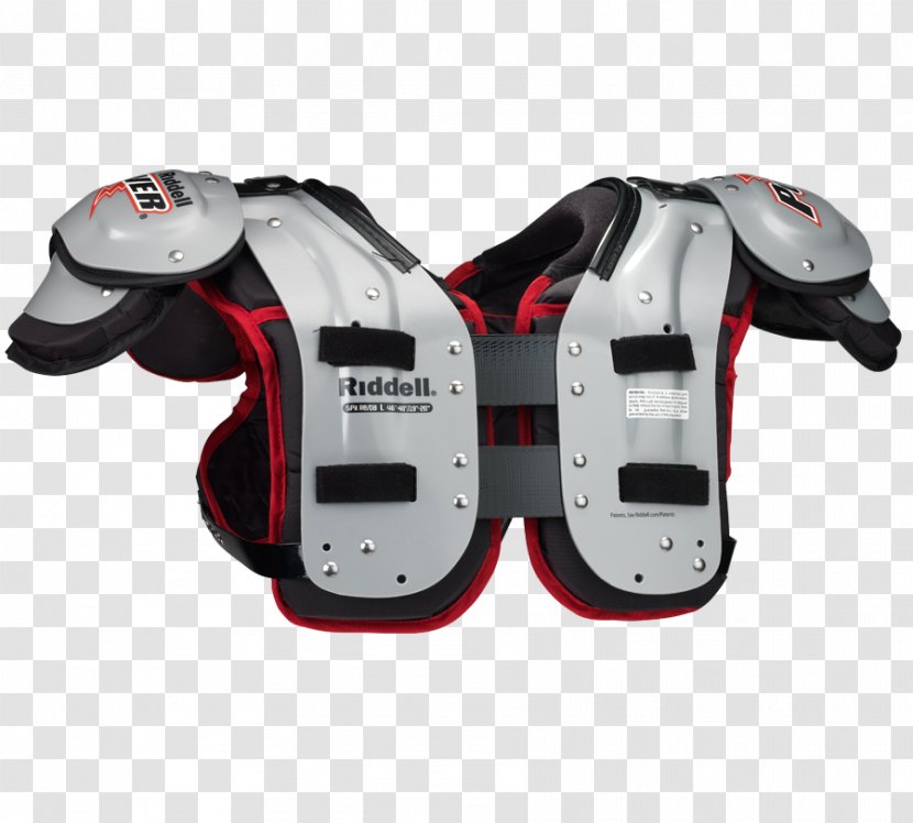 Shoulder Pads Elbow Pad Sport American Football Protective Gear - Adult Transparent PNG