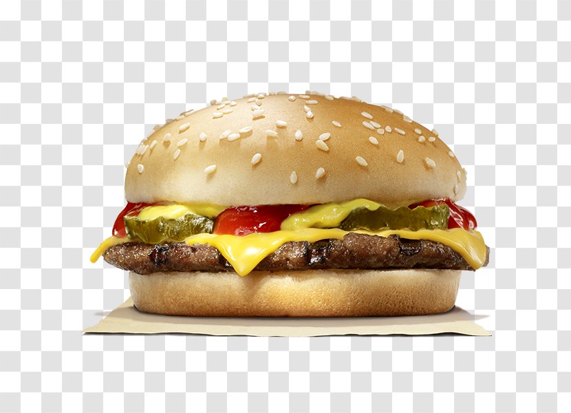 Cheeseburger Hamburger Beefsteak Pickled Cucumber KFC - Beef - Snack Transparent PNG