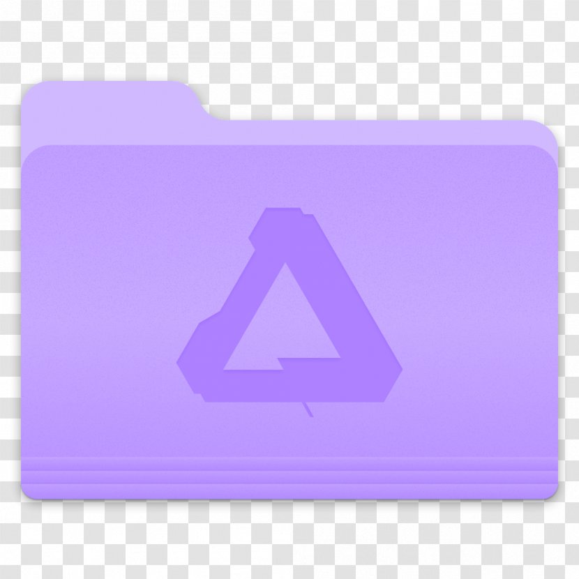 Directory - Violet - Folder Transparent PNG
