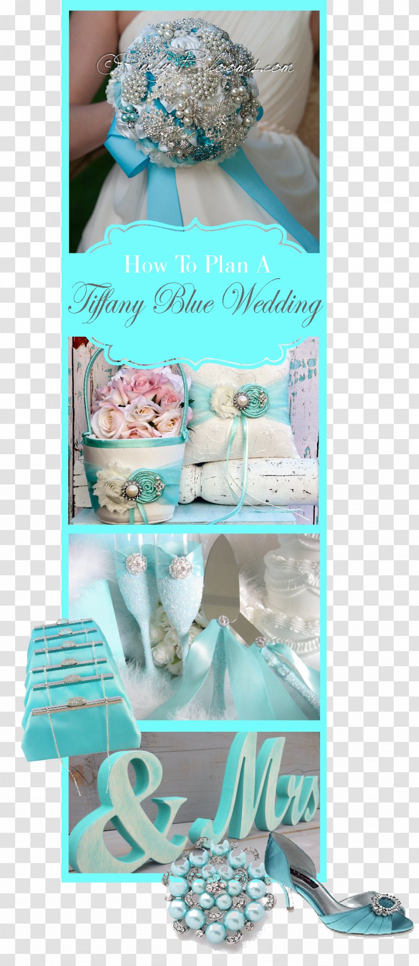 Wedding Reception Tiffany Blue Aqua - Turquoise Transparent PNG