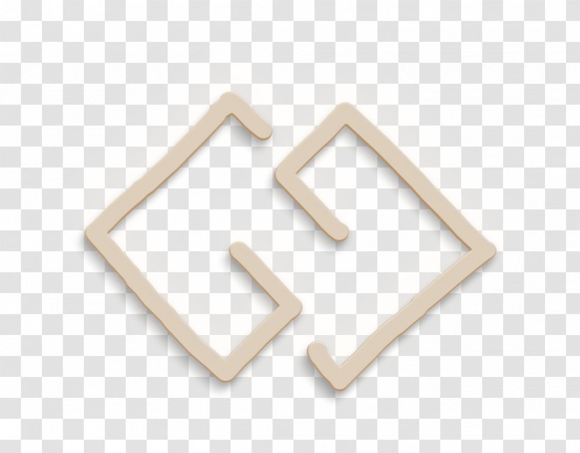 Gg Icon Logo Logos - Symbol Beige Transparent PNG