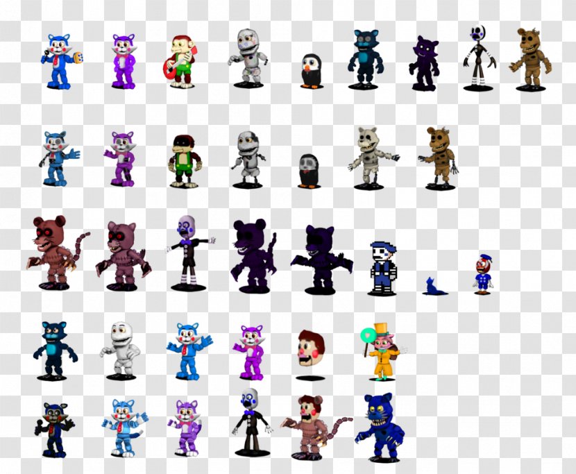 Fnac Five Nights At Freddy's Game Lollipop Jump Scare - Paper Craft Transparent PNG
