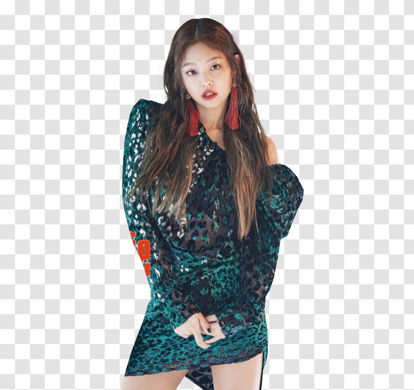 Jennie Kim South Korea Blackpink House Dazed - Long Hair Transparent PNG