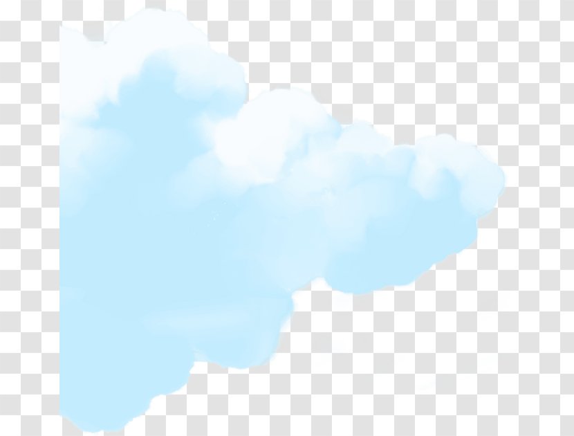 Blue Cloud Cumulus Wallpaper Transparent PNG