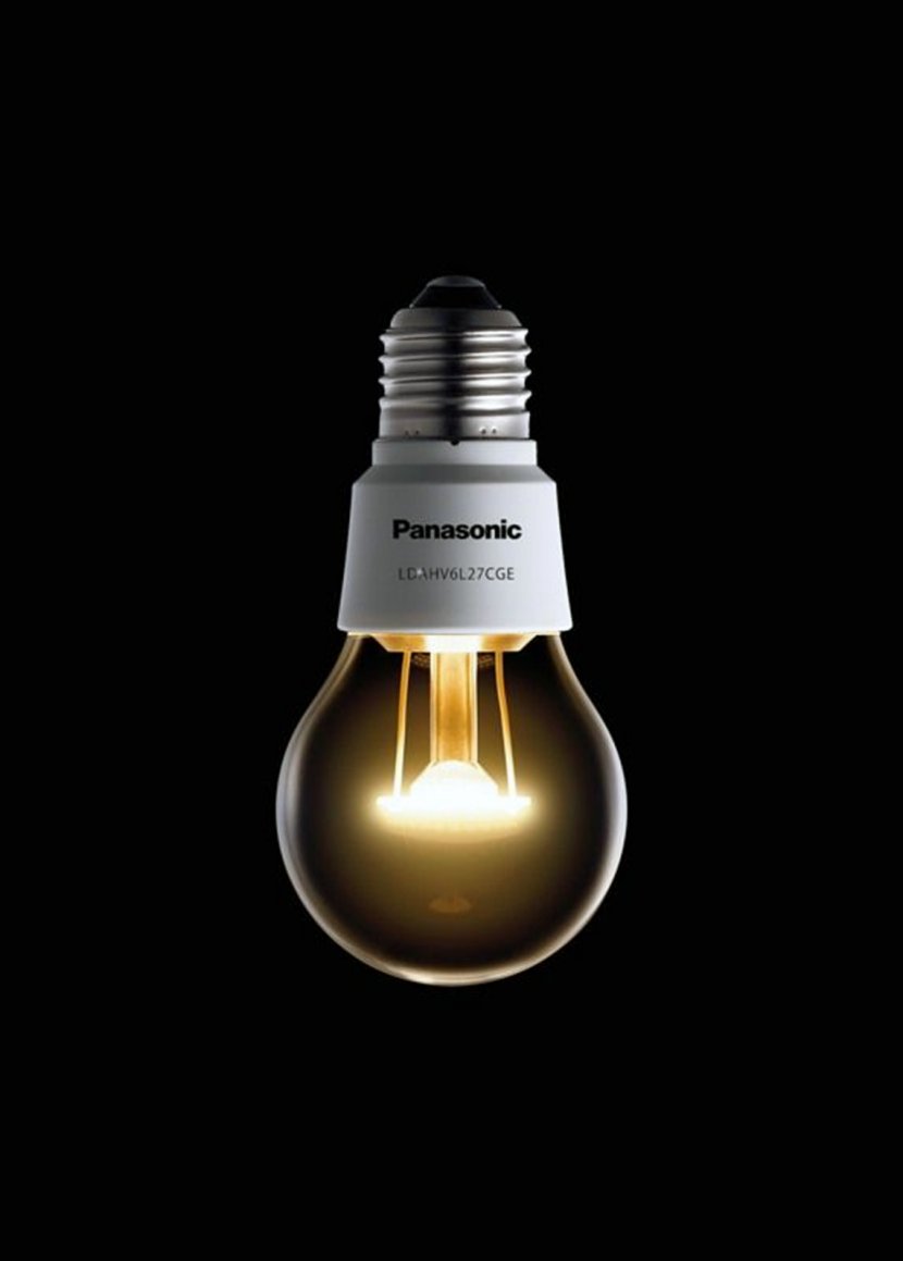 Incandescent Light Bulb LED Lamp Panasonic - Led Transparent PNG