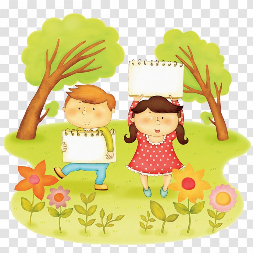 Download Clip Art - Animation - Child Field Painting Transparent PNG