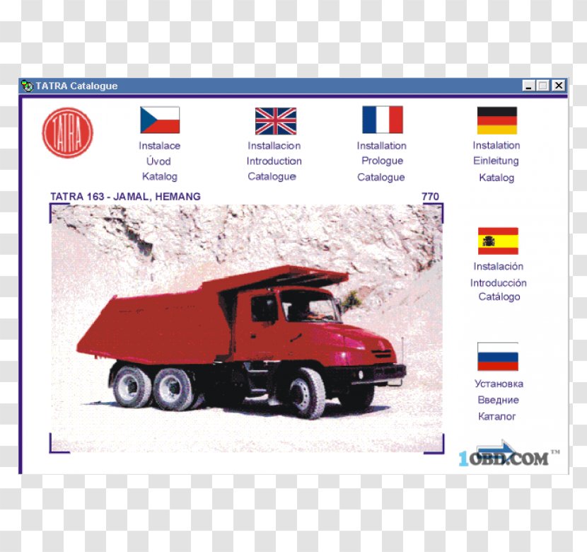 Car Tatra 163 Truck Automotive Design - Film Director Transparent PNG