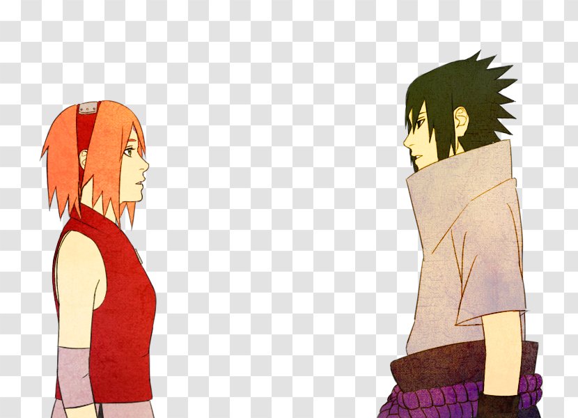Sakura Haruno Sasuke Uchiha Naruto Uzumaki Ino Yamanaka - Silhouette Transparent PNG