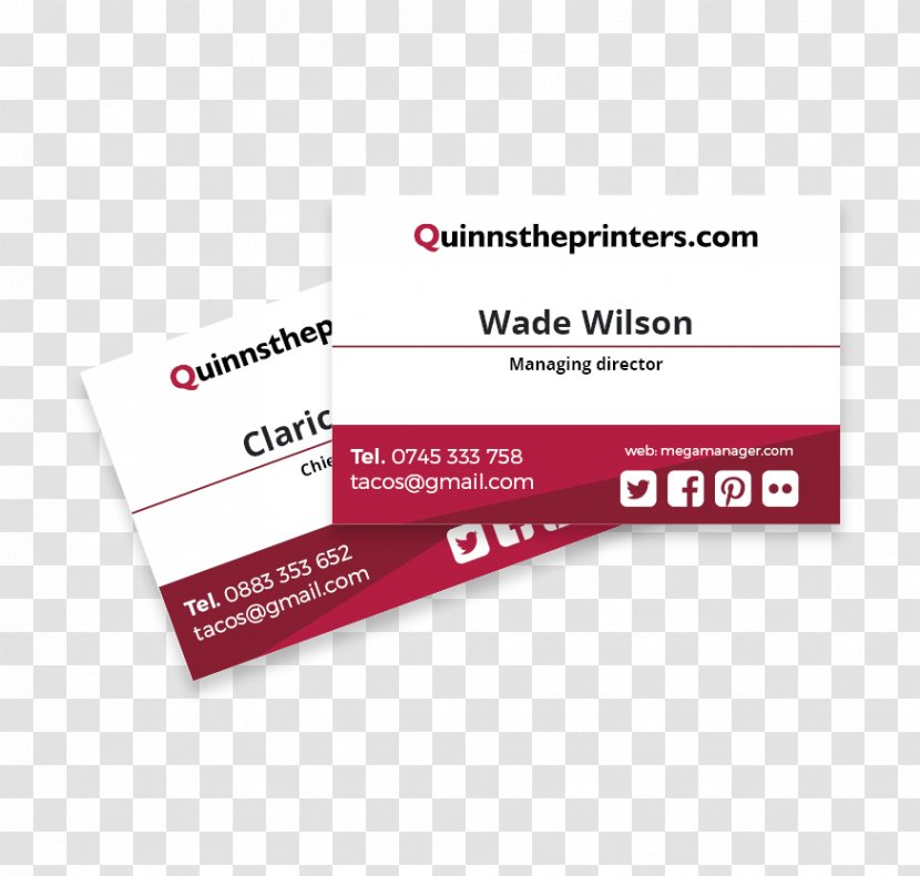 Logo Product Design Brand Font - Business Cards - Visiting Card Printing Transparent PNG