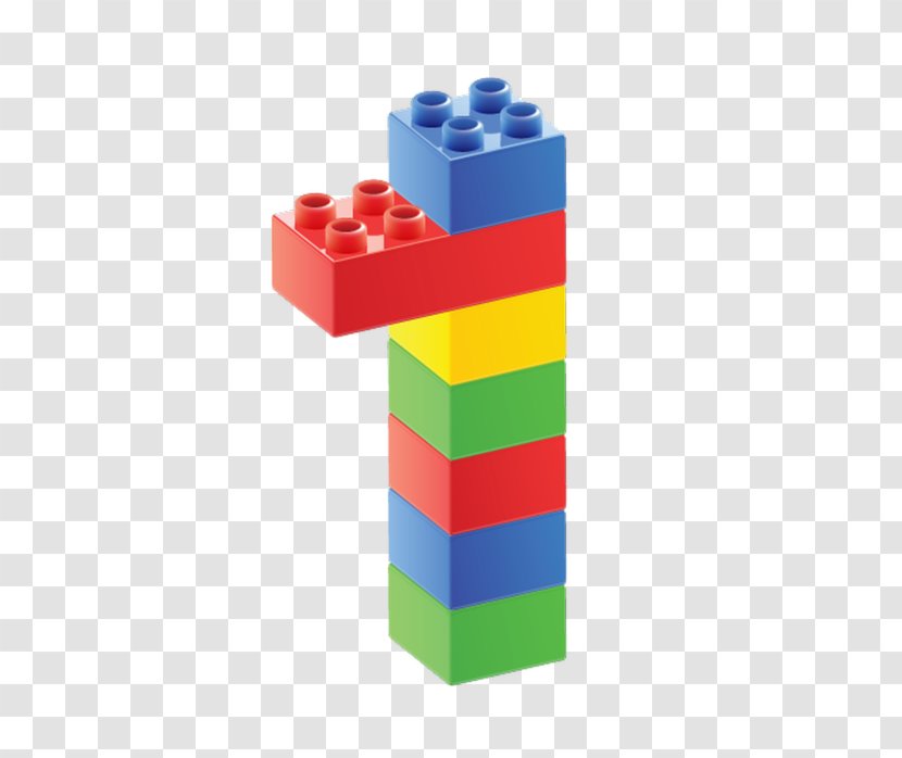 Lego Duplo Number Mathematics Numerical Digit - Construction Set - Block Transparent PNG