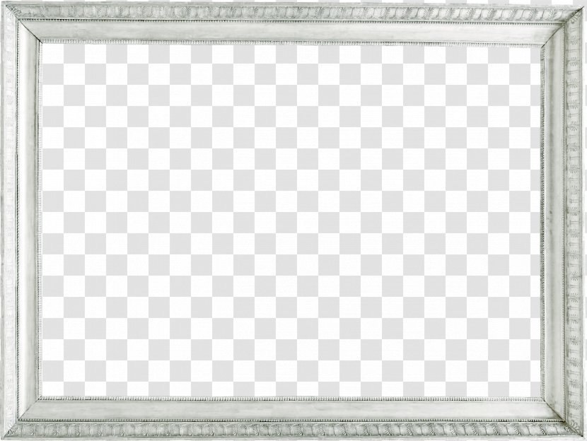 Picture Frame Silver - Monochrome Photography - Pattern Transparent PNG