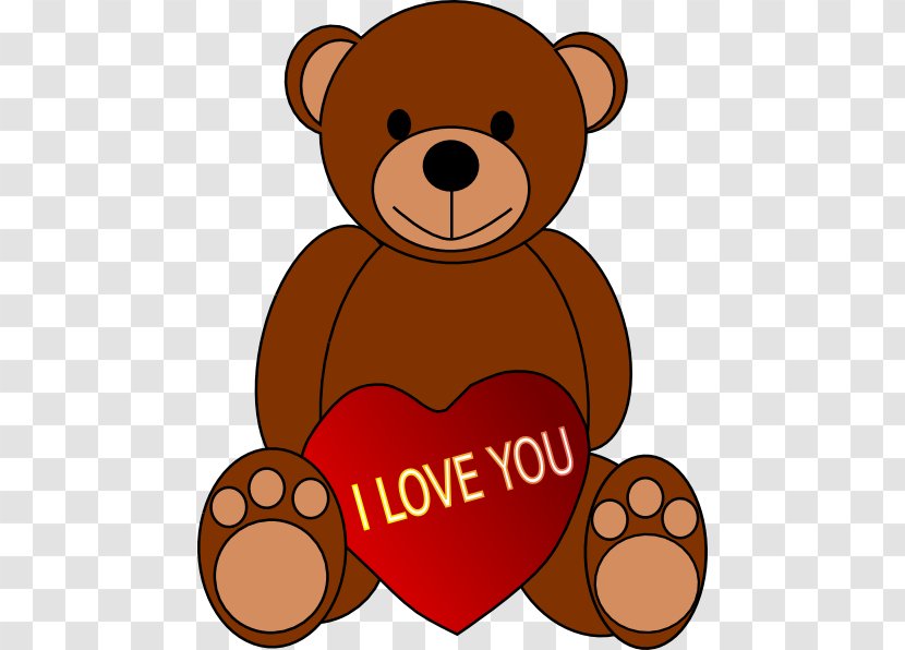 Clip Art Love Heart Greeting & Note Cards Image - Gift - Lovely Bear Transparent PNG