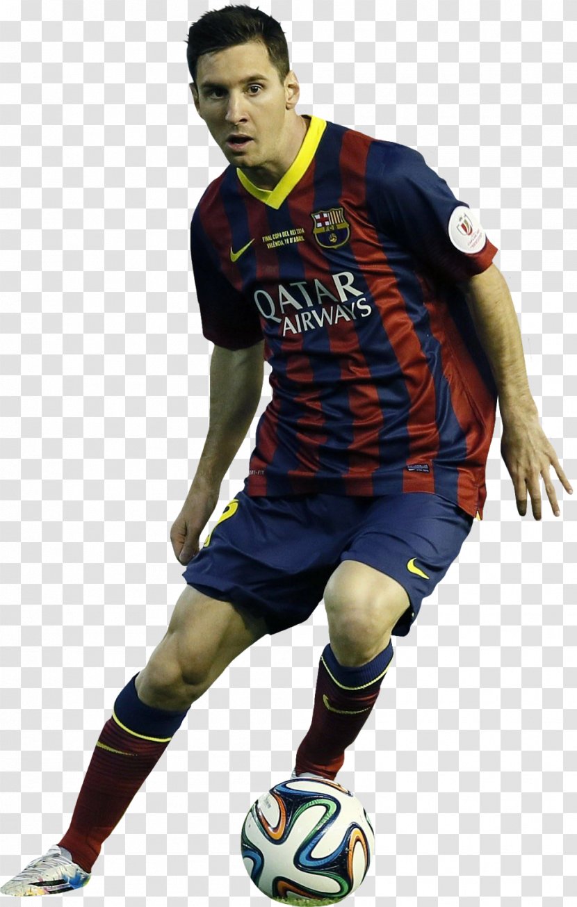 Team Sport Football Player - Lionel Messi Transparent PNG