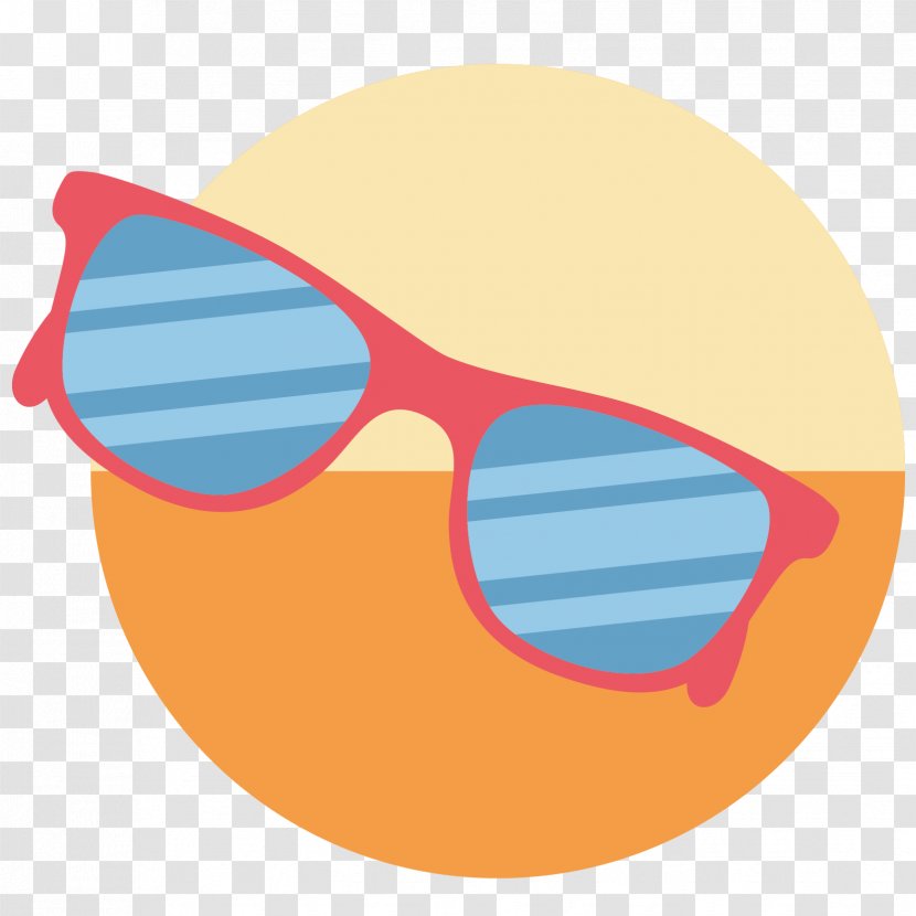 Download Icon - Creative Market - Vector Sunglasses Transparent PNG