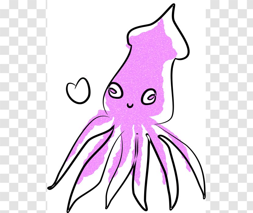 Squid Free Content Website Clip Art - Beak - Cliparts Transparent PNG