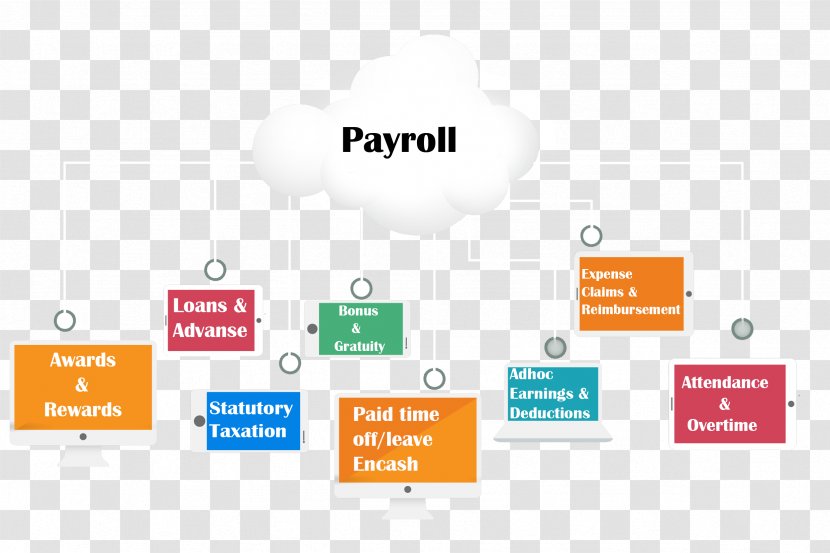 Payroll Human Resource Salary Employee Laborer - Diagram Transparent PNG