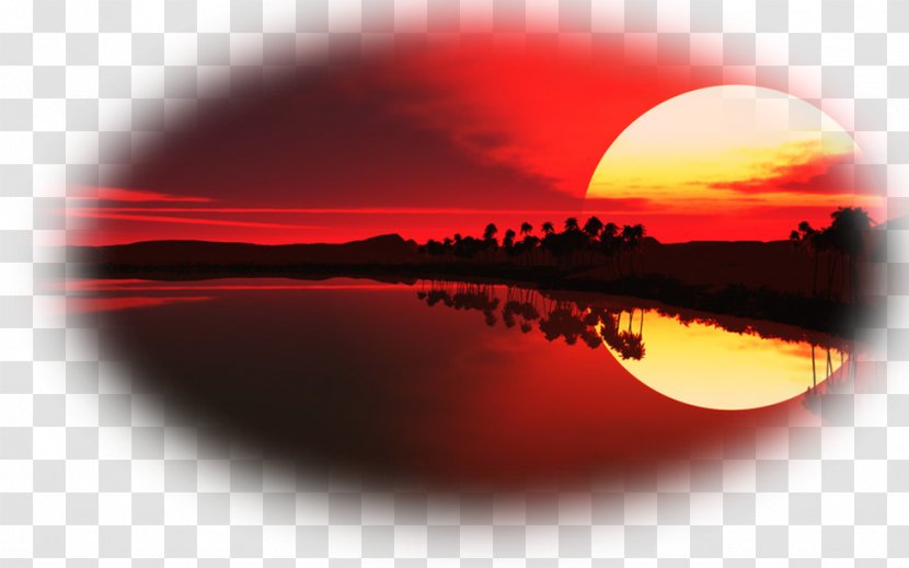 Poster Sunset Sunrise Oil Painting Canvas - Art Transparent PNG