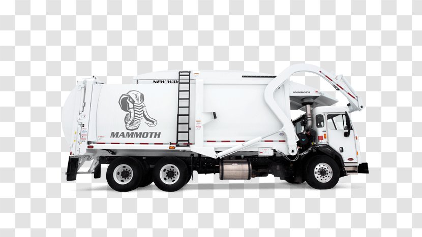 Car Garbage Truck AB Volvo Pickup - Machine - Side View Transparent PNG