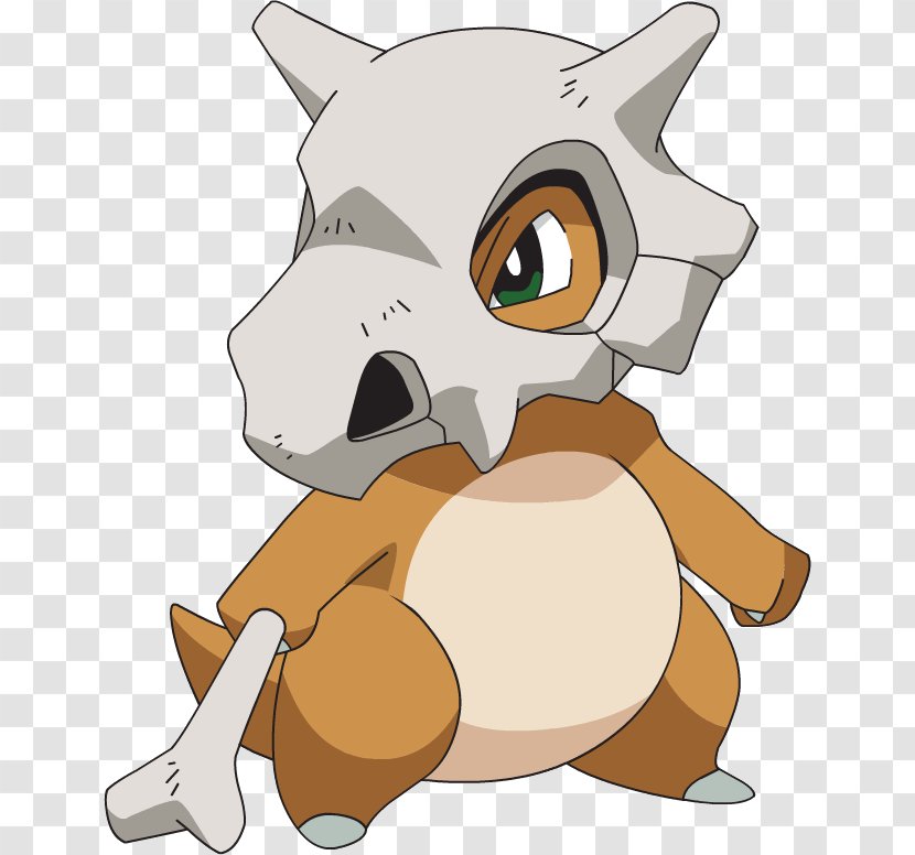 Cubone Marowak Video Games Pikachu Kangaskhan - Abra Pokemon Transparent PNG