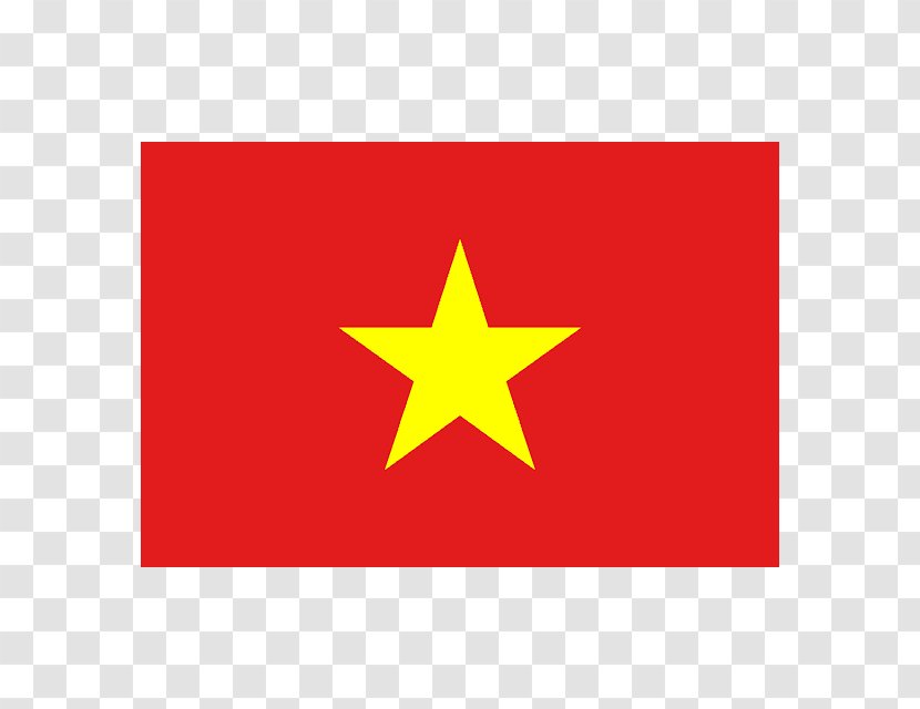 Flag Background - Vietnam National Football Team - Yellow Country Transparent PNG