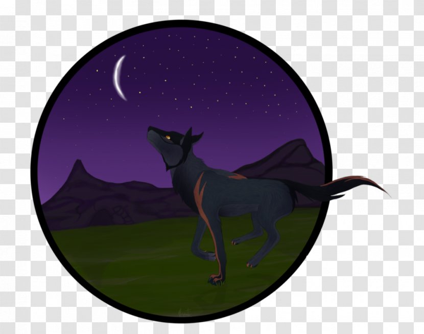 Deer Purple Cartoon Character Fiction - Horn - Early Morning Transparent PNG
