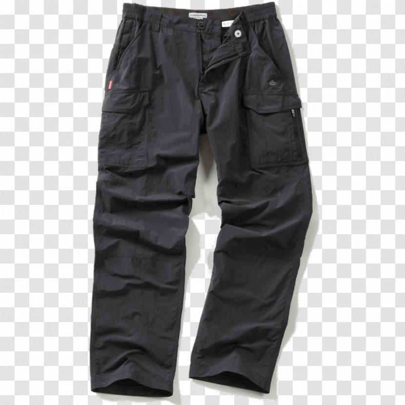 Craghoppers Cargo Pants Clothing Pocket - Trousers - Details Of The Main Figure Men's Transparent PNG