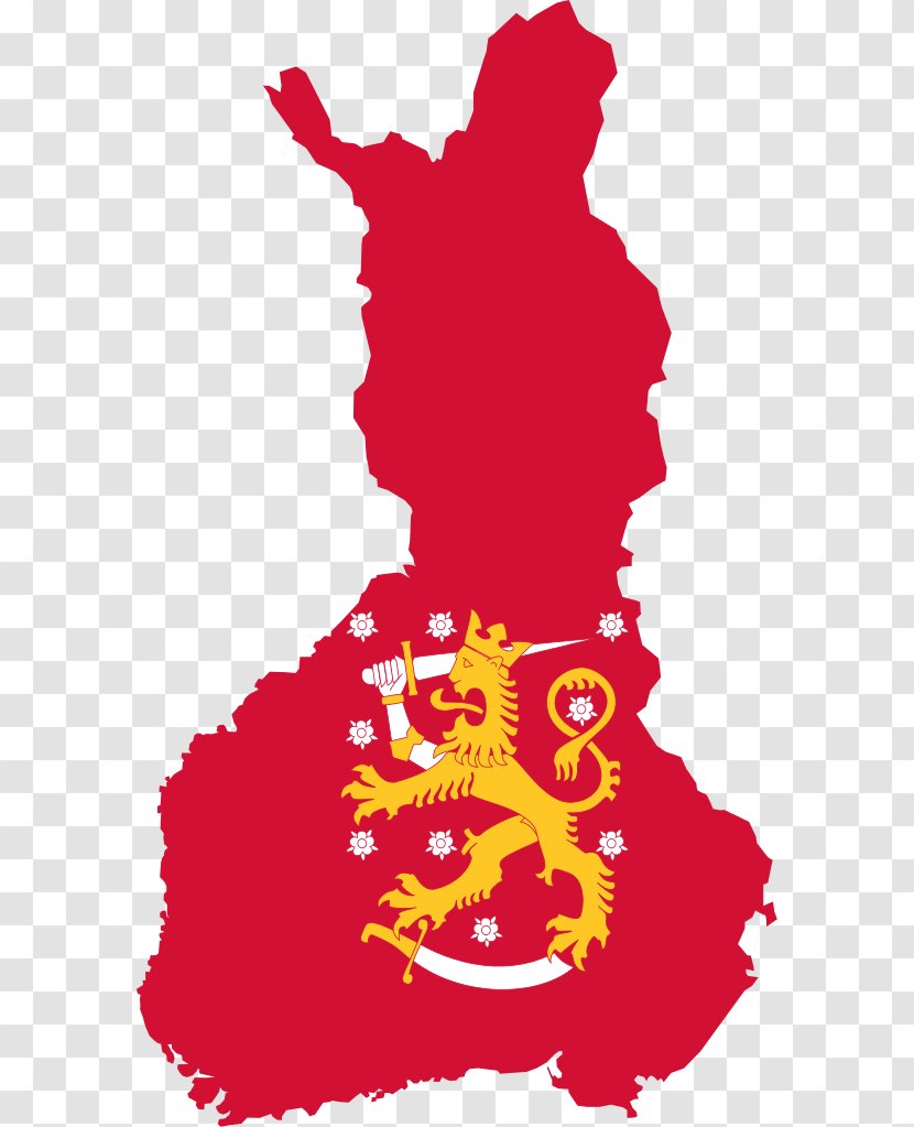 Flag Of Finland Grand Duchy Finnish Civil War - Maamme - FINLAND Transparent PNG