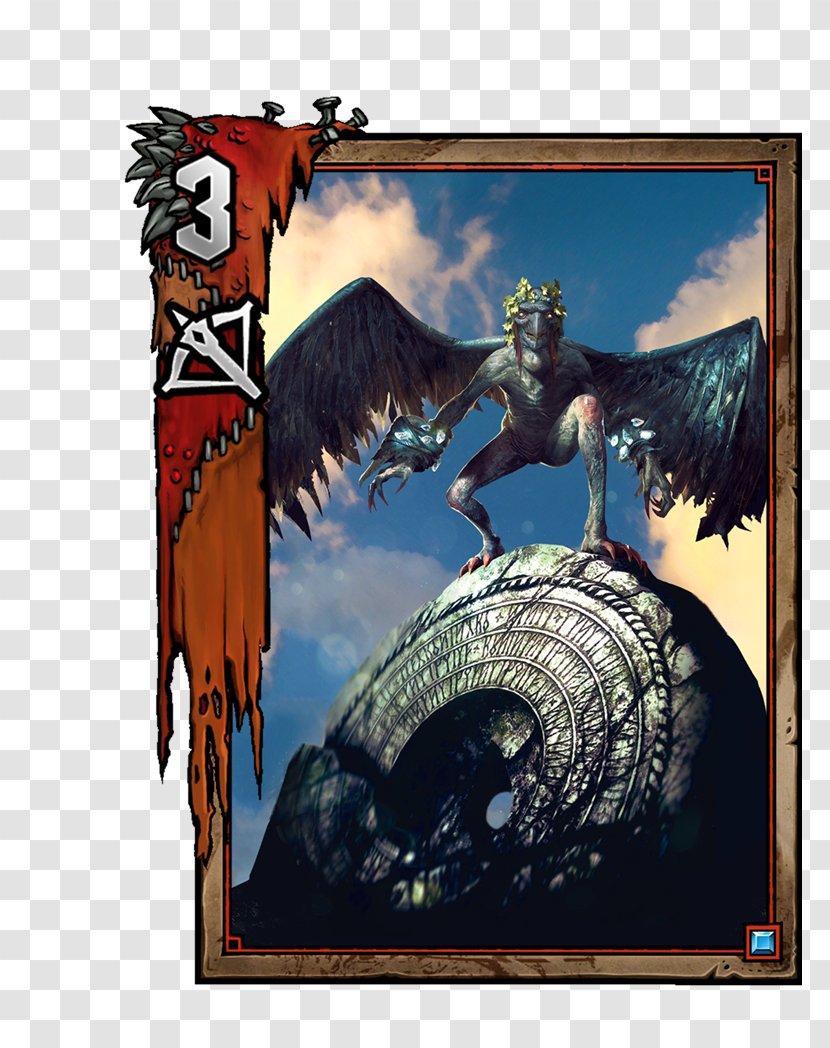 Gwent: The Witcher Card Game Harpy CD Projekt Celeno - Poster - Harpia Transparent PNG