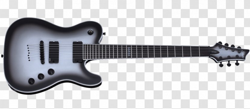 Acoustic-electric Guitar Schecter Research C-1 Hellraiser FR - String - Electric Transparent PNG