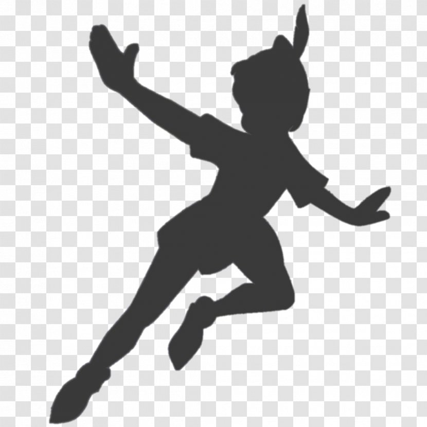 Peter Pan Tinker Bell Silhouette Shadow Clip Art - Joint Transparent PNG