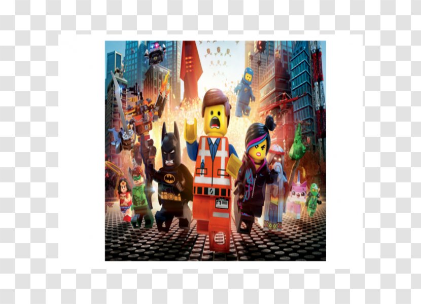 Wii Panasonic The Lego Movie Television - 4k Resolution - City Characters Transparent PNG
