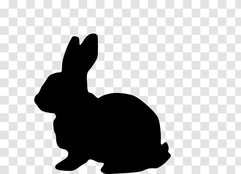 Hare Easter Bunny Vector Graphics Clip Art Rabbit - Animal Silhouettes - Figure Transparent PNG
