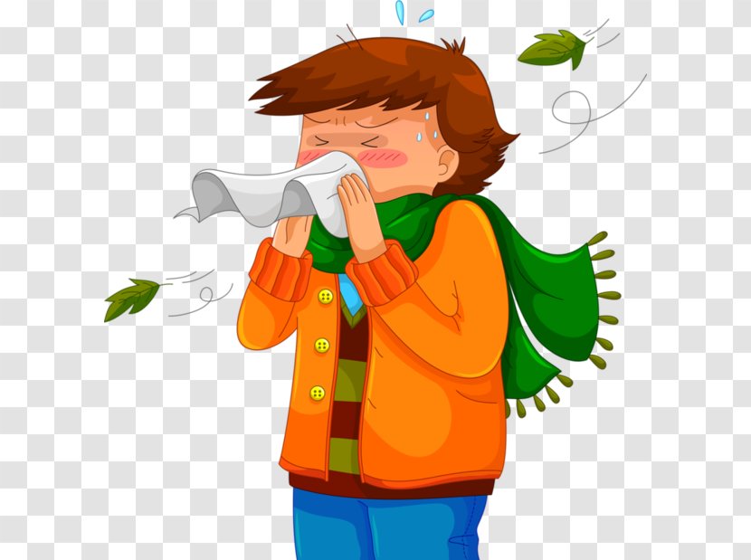 Sneeze Common Cold Rhinorrhea Cough - Noseblowing - Nose Transparent PNG