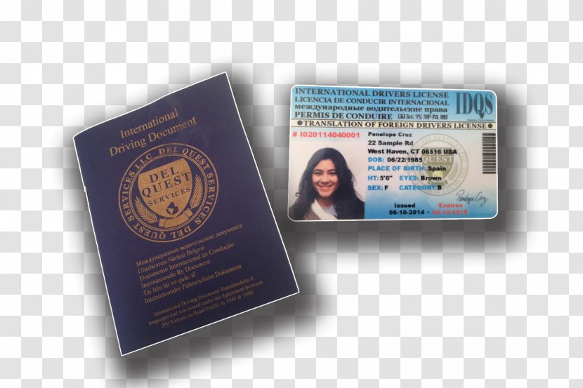 International Driving Permit Driver's License United States Transparent PNG