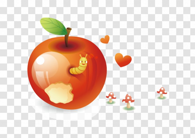 Apple Wallpaper - Orange Transparent PNG