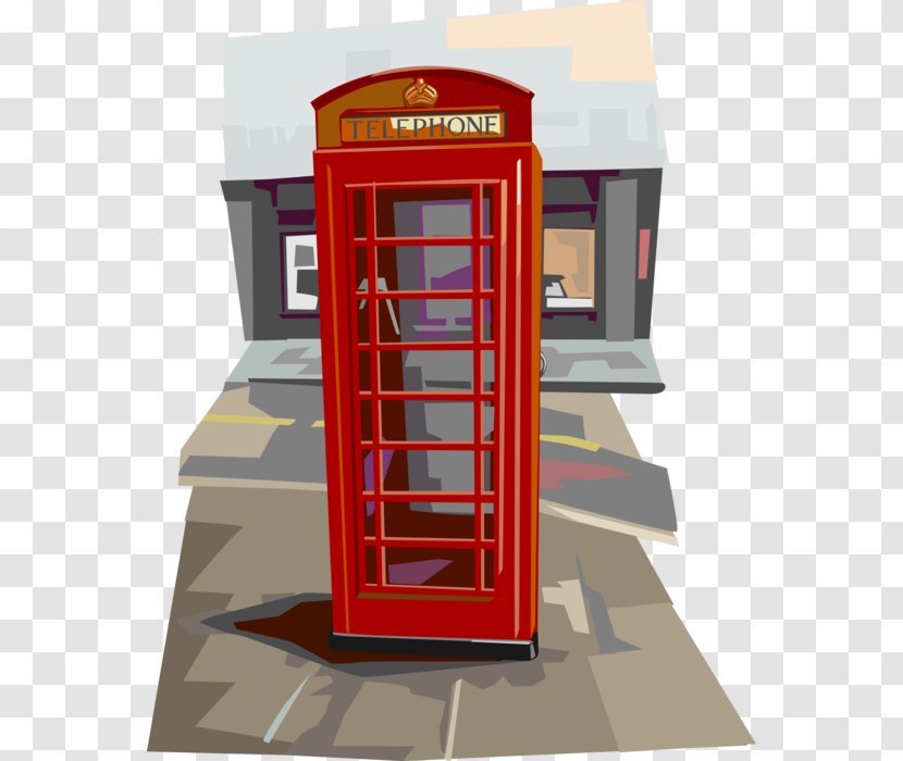 Telephone Booth Payphone Illustration Clip Art - Facade - Phonebooth Transparent PNG