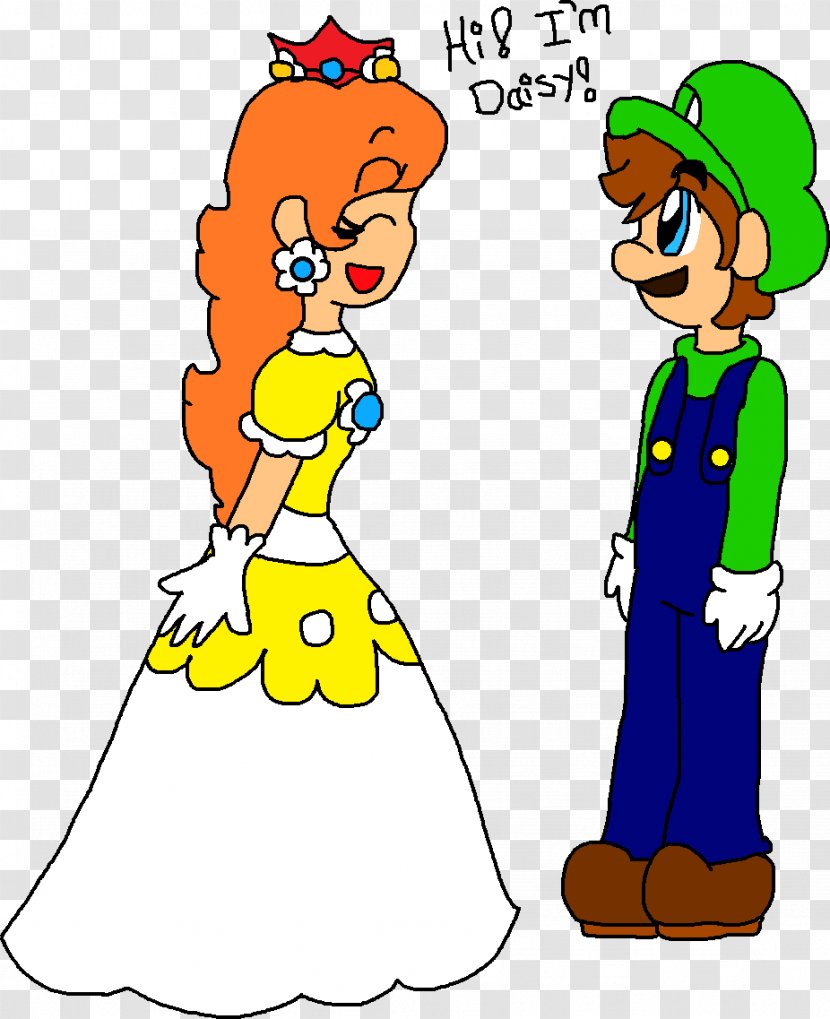 Mario & Luigi: Superstar Saga Princess Peach Daisy - Smile - Luigi Transparent PNG