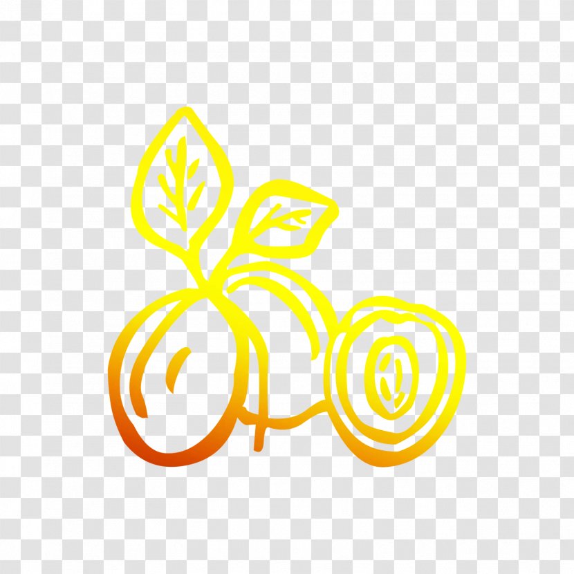 Butterfly Clip Art Drawing Product Fruit - Yellow Transparent PNG