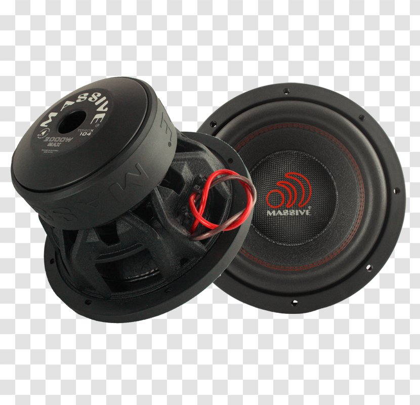 Vehicle Audio Sound Loudspeaker Subwoofer - Equipment - Foam Bullet Transparent PNG