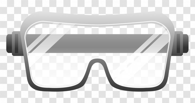 Goggles Safety Glasses Clip Art - GOGGLES Transparent PNG