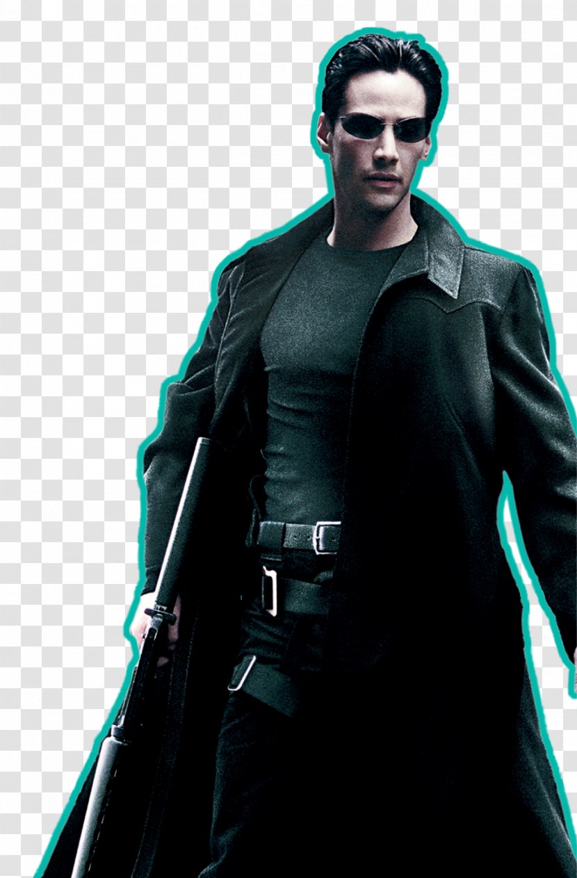 Keanu Reeves The Matrix Neo Trinity Film - Science Fiction - Actor Transparent PNG