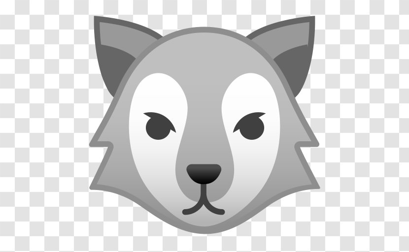 Wolf Emojipedia Image Vector Graphics - Iphone Transparent PNG