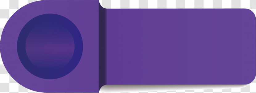 Rectangle Purple - Violet - Vector Button Material Transparent PNG