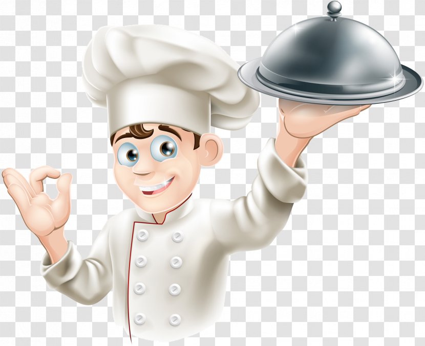 Hamburger French Fries Chef Clip Art - Chief Transparent PNG