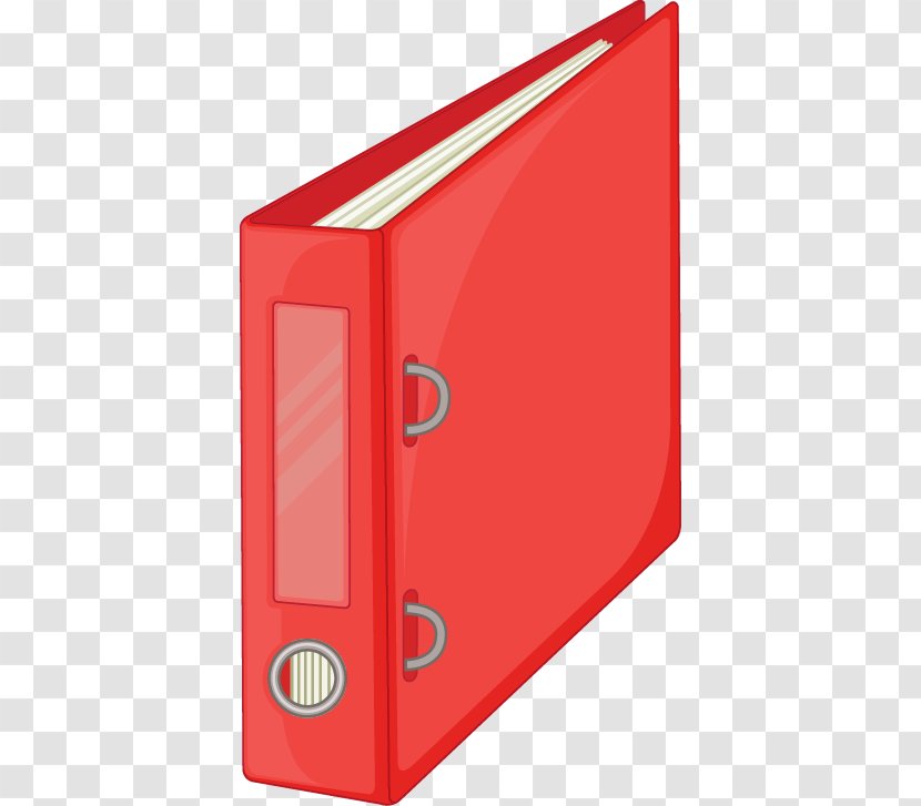 Directory Download Library Computer File - Red - Folder Pattern Books Transparent PNG