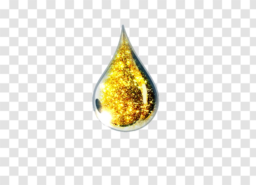 Essential Oil - Cosmetics - Gold Drops Flash Transparent PNG