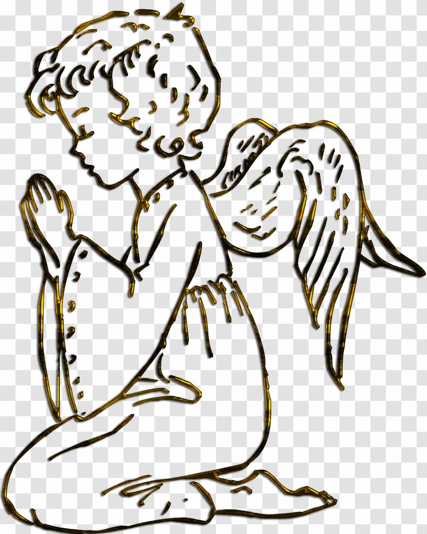 Praying Angel Prayer Clip Art - Flower Transparent PNG