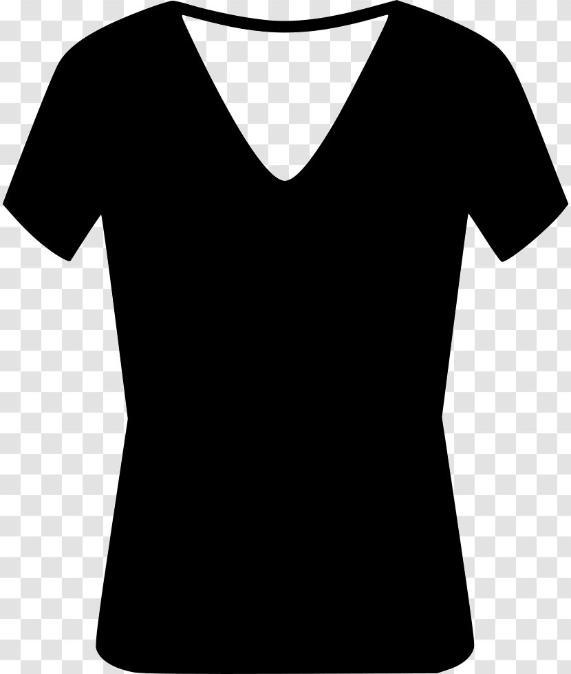 T-shirt Neck Collar Outerwear Sleeve Transparent PNG